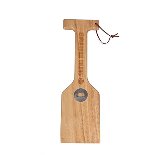 PICNIC TIME NHL Edmonton Oilers Hardwood BBQ Grill Brush