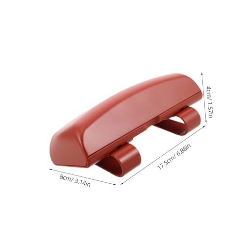 Porta Occhiali da Sole per Auto con Clip per e Biglietti Organizer da Sole Multifunzionale Arancione Fissaggio Sicuro Al Parasole Custodia Salvaspazio e Resistente per Interni Auto