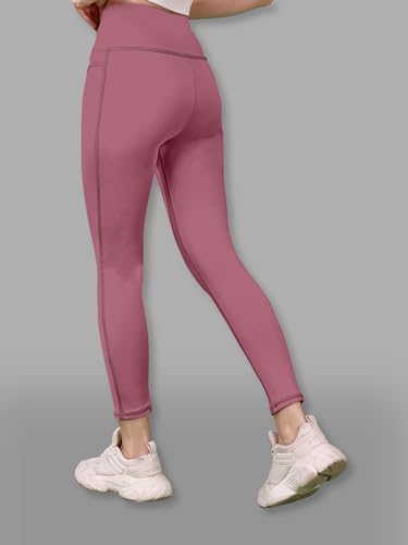Image of Tight /Pants /Legging with Side Pocket, Stretchy Tights and a high Waist for Women and Girls' use in The Gym,Yoga,Running,Cycling