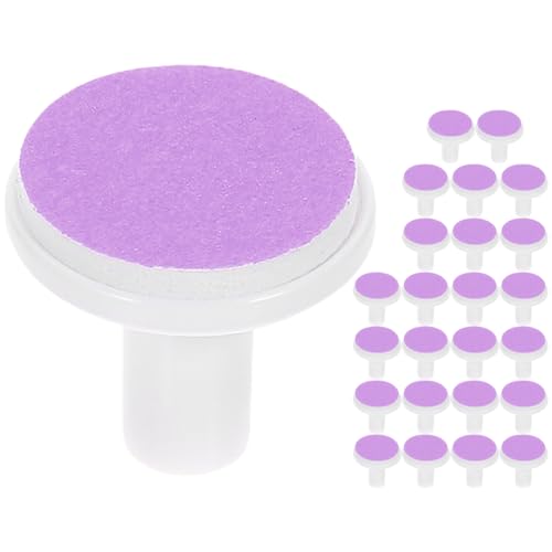 24 pcs Baby Nail File Pads Electric Nail Trimmer Replacement Pads Electric Grinding Heads Newborn Infant Toddler Kids