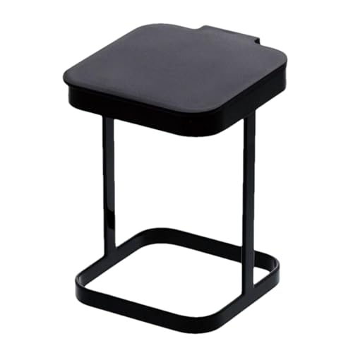 papelera de oficina, papelera de oficina pequeña – Papelera de escritorio con solapa Papelera de oficina, papelera de oficina para dormitorio, oficina, hogar, mesa de vanidad