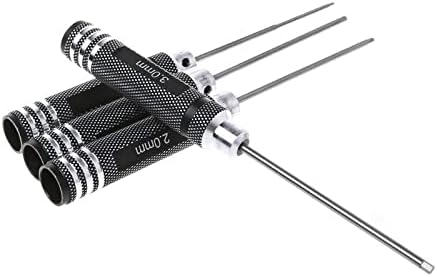 Replacement Part For 4pcs Hex Screwdriver Set 1.5 2.0 2.5 3.0mm Steel Tools Kit For RC Helicopter Car Drone Aircraft RC Model Tools