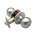 Design House 787549 Ball Entry Knob, Satin Chrome Finish