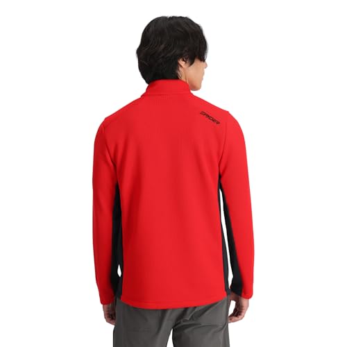 Image of Spyder Men's Bandit Hybrid Full Zip Mid Layer Jacket