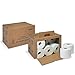 Price comparison product image Premium Toilet Rolls in a Box | 2 Ply Embossed 500 Sheets Per Roll | Soft, Strong, Biodegradable, Compostable & Plastic Free (48)