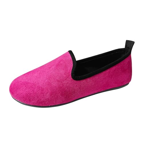 Bolso de cuero de ante y zapatos cómodos de mujer para el día a día