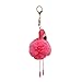 Produktbild HENGSONG Schlüsselanhänger Taschenanhänger Plüsch Flamingos Keychain Auto Schlüsselring Handtasche Anhänger Beutel Kette (Rosa)