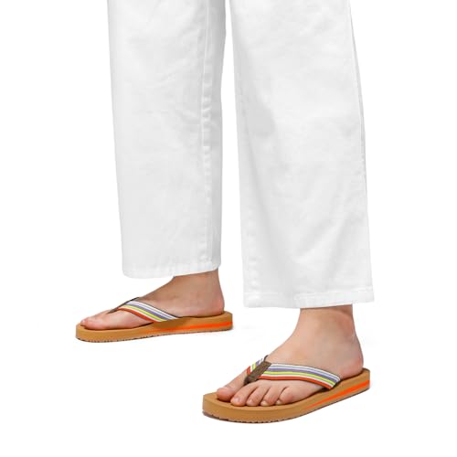 Image of STQ Womens Arch Support Flip Flops Thong Sandals | Yoga Mat Sole,Quick Dry ,Beach Shower Pool Vacation
