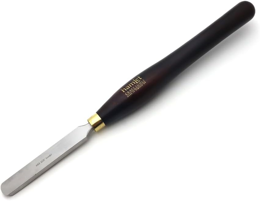 Heavy Duty Domed Scraper (HCT142D) by Henry Taylor, 1" Wide x 3/8" Thick Blade, M2 HSS, 21" Overall Length