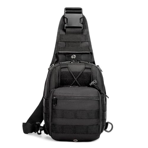 Mochila Bag Bolsa de Ombro Tática Militar [Preto]
