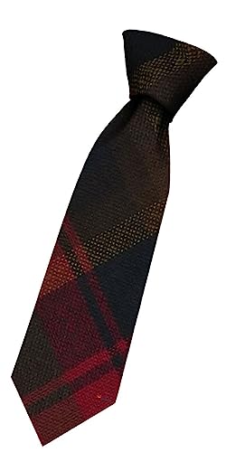 Cravate en laine Maple Leaf Canadian Tartan tissée en Écosse pour garçon