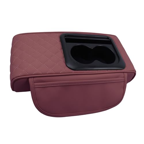 Couvercle de console de voiture avec porte-gobelet et support téléphone