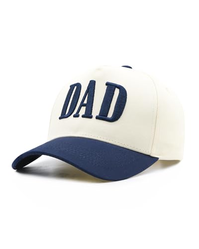 Dad Hats for Men, Vintage Two Tone Daddy Hat, New Dad Gifts First Time, Fathers Day...