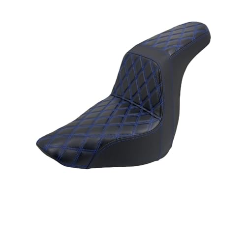 Coussin de Pilote Moto Biplace Rembourré Haute Densité pour Sport Glide