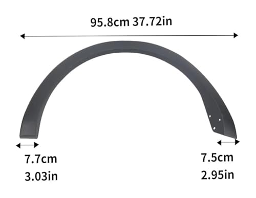Garniture passage roue arrière Transit abîmé ? Remplacement direct protection 2pcs