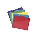 Smead 10540 Slash Pocket Poly File Folders, 1/3 Cut Top Tab, Letter, Assorted (Box of 30)