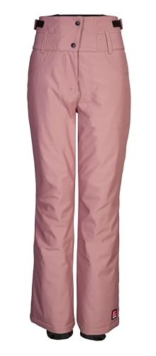 killtec Niñas Pantalones de esquí/Pantalones funcionales con protección contra la Nieve KSW 212 GRLS SKI PNTS, puderrosa, 152, 43649 000