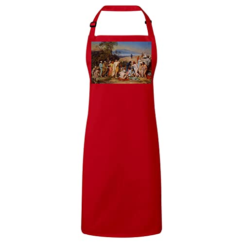 Tablier cuisine Aleksander Ivanov en toile premium au design artistique élégant