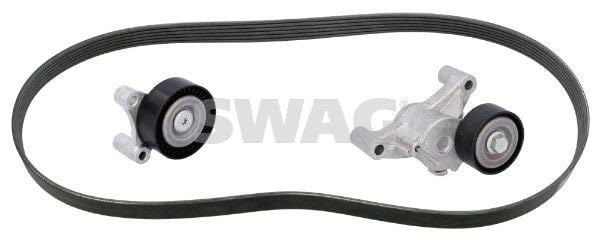 SWAG Set di cinghie con nervatura a V 33109638