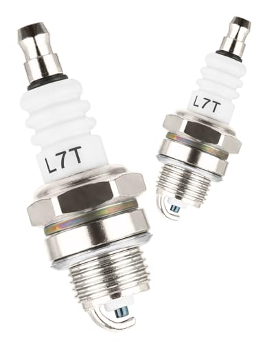 Lawnmower Spark Plug Compatible with BPMR7A 2Pack, Mellbree L7T and for Champion CJ8 RCJ6Y RCJ7Y & More Types Sparkplug, Adefol Spark Plugs Fit for Stihl & Husqvarna Chainsaw Lawnmower Engines