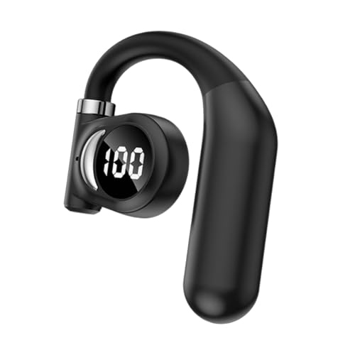 Sport-Kopfhörer – Offene Ohrhörer | LED-Display Aurnospini Wireless Ohrhörer | Women Men Entertainment Electronics mit ganztägigem Komfort zum , Angeln, Fahren, Übungen