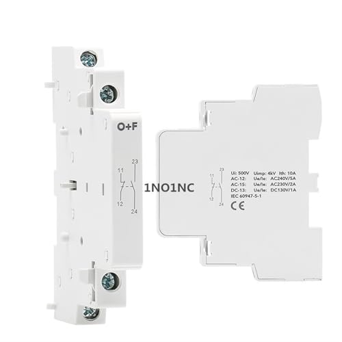 Contactor auxiliar GYHC 2NO modulo de contacto para contactor CA domestico 3