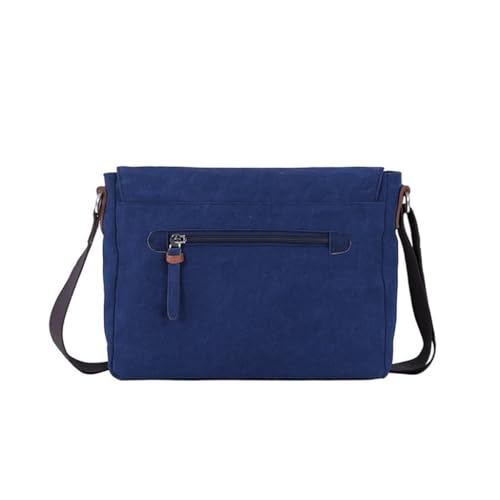 Image of Handcuffs Vintage Canvas Messenger Bag for Men & Women Crossbody Sling with Multiple Pockets Stylish Shoulder Satchel for College, Office, Travel & Daily Use