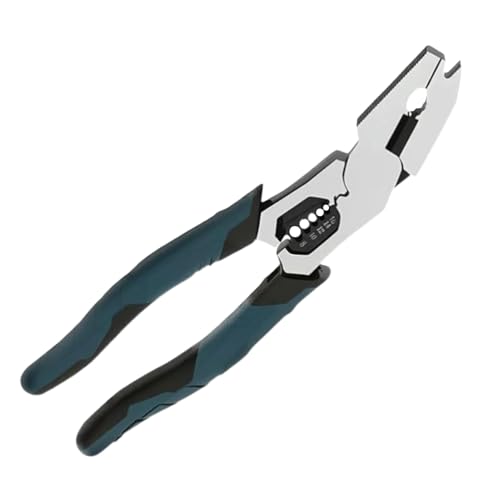 Mxshc Pelacables Eléctricos,Tijeras Multifunción Con Estructura Para Extraer Clavos - Pelacables Para Cables Eléctricos | Para Electricistas Comercial Industrial Construcción Residencial Hogar Solar
