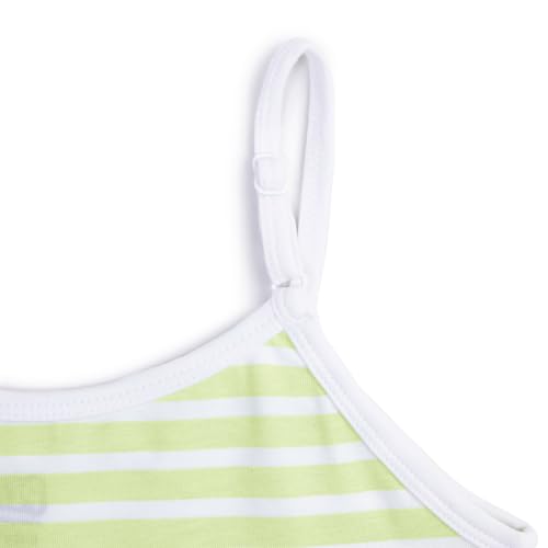 Image of YouGotPlanB Cotton Padded Camisole | Pack of 1 | Ages 8-16 Years | Built-in Light Padding | Full Coverage | Ideal for School