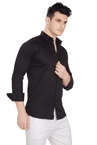 Image of DIVISIVE Men's Solid Slim Fit Shirt