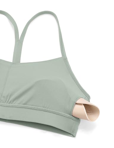 Image of CRZ YOGA Butterluxe Y Back Sports Bras | Light Support, Removable Pads, Yoga, Extremely Soft, Scoop Neck, Spaghetti Strap, for Women