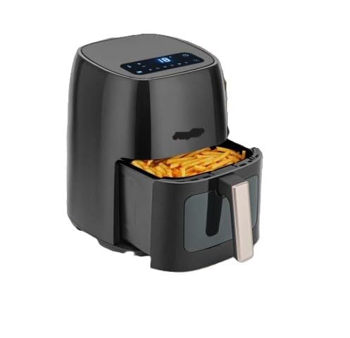 Image of Lazer Cal-Lite 4.2 Lit Air Fryer With Rated Power 1500W-Digital Hot Air Fryer with 8 Pre-Set Functions, Rapid Air Technology, Adjustable Temperature & Timer, Oil-Free Cooking, Non-Stick Basket