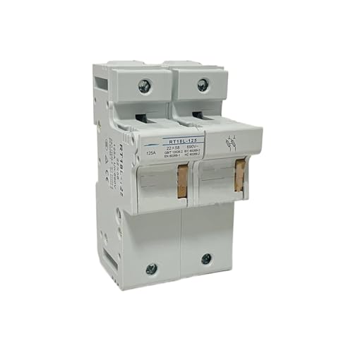 Base de fusible RT18L-125 2P robuste pour armoire électrique industrielle