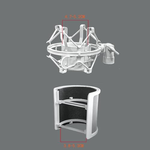Support de microphone de bureau avec bras rotatif pour libérer l'espace - 4