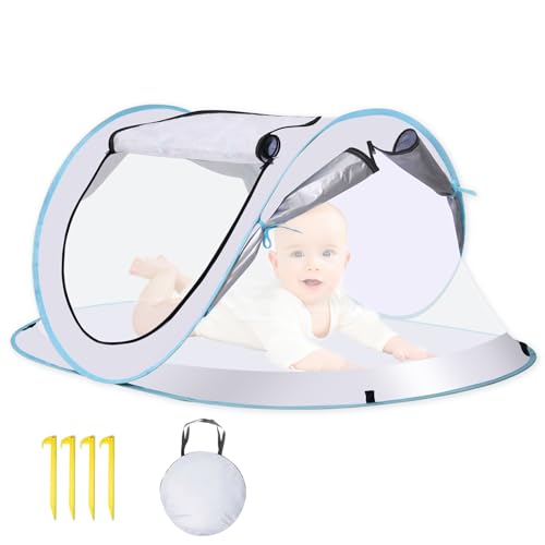 Image of USENIOR Baby Beach Tent (Medium), Gray, XM-1077