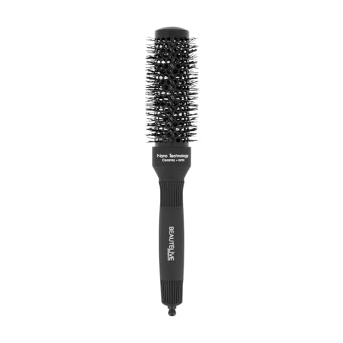 Beautélive - Brosse Brush Céramique ionique Noir