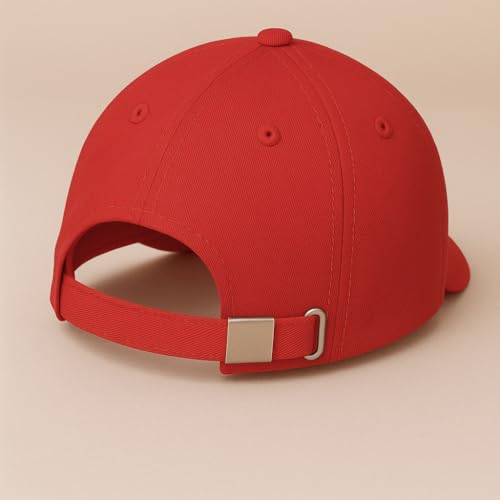 Image of Unisex Adjustable Baseball Cap Pack of 2 - Solid Color, Breathable, Stylish Cotton Caps for Men & Women - Outdoor Sports, Travel, Casual Wear