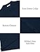 COOFANDY Men's Knit Button Down Shirt Short Sleeve Polo Shirts Summer Casual Beach Shirts, Navy Blue, Medium