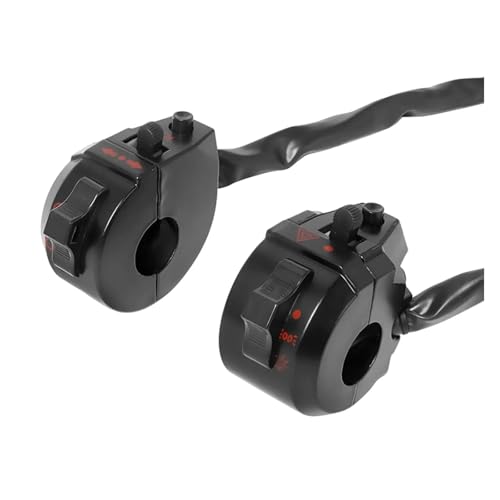 Interrupteur de remplacement pour guidon 22mm feux et klaxon de moto