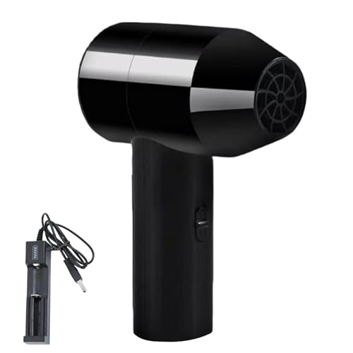 Secador de pintura de pintor, Secador de pelo inalámbrico portátil pequeño secador de pelo para pintor, batería USB recargable secador de pelo de viaje, secador de pelo silencioso para pintar y viajar