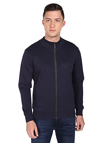 Image of Arrow Men's Cotton High Neck Sweatshirt