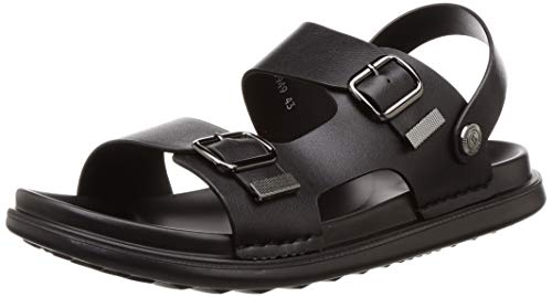 Mochi Men Black Synthetic Sandals SIZE (4 UK/India (38EU)) (14-9949-11-38-BLACK) (B07ZS6JVRX) Amazon Price History, Amazon Price Tracker