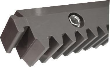 ALEKO 6NGRACK33 Nylon Gear Racks for Sliding Gate Opener Operator Set of 6 3.3 Foot Racks Total 20 Feet