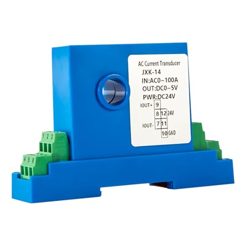 Transmetteur de courant alternatif continu capteur AC DC sortie 0-10V alimentation 12V
