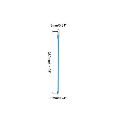 PATIKIL Two Way Rod Type Guitar Rod Acoustic Guitar Tools 380mm Steel with L-Wrench for Electric Bass Guitar - Image 2