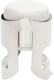 Mimo Style Tampa Para Champagne, Feito de Aço Inoxidável, ABS e Silicone. Resistente e Durável Ajuda a Conservar o Espumante Após Aberto Por até Uma Semana de um Modo Simples e Fácil