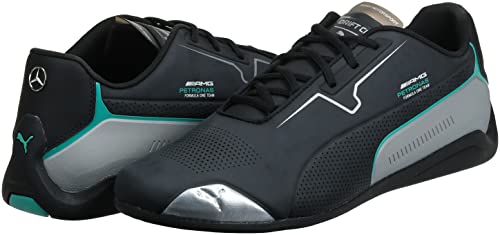 Image of PUMA Men's Rebound Layup Sneaker, Black /Silver, 9.5 UK