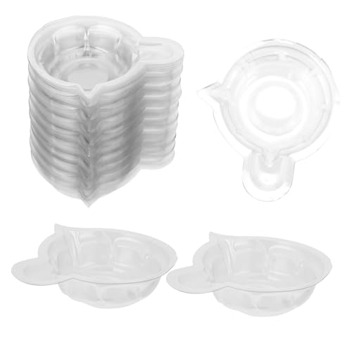 Gogogmee 1000pcs Disposable Cup Clear Cups Liquid Tub Test Cups Pee Cup Testing Cups Container Measuring Cup Fecal Cup Plastic