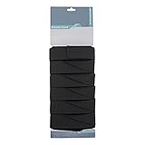 WedDecor 25mm (1 Inch) Wide Flat Elastic Band, Waistband Elastic Cord, Sewing Bands Garment Sewing Accessories for Sewing Clothing, DIY For Dress Making, Art And Craft Creating, Black, 1Metre - Image 1