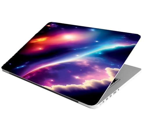 Image of Laptop Skin Stickers HD Quality Sticker for Laptops Upto 15.6 inch Compatible with Apple /Dell /HP /Lenovo /Acer /Asus /Sony (Dustproof|Waterproof|Scratchproof|Reusable)-CLOUD2